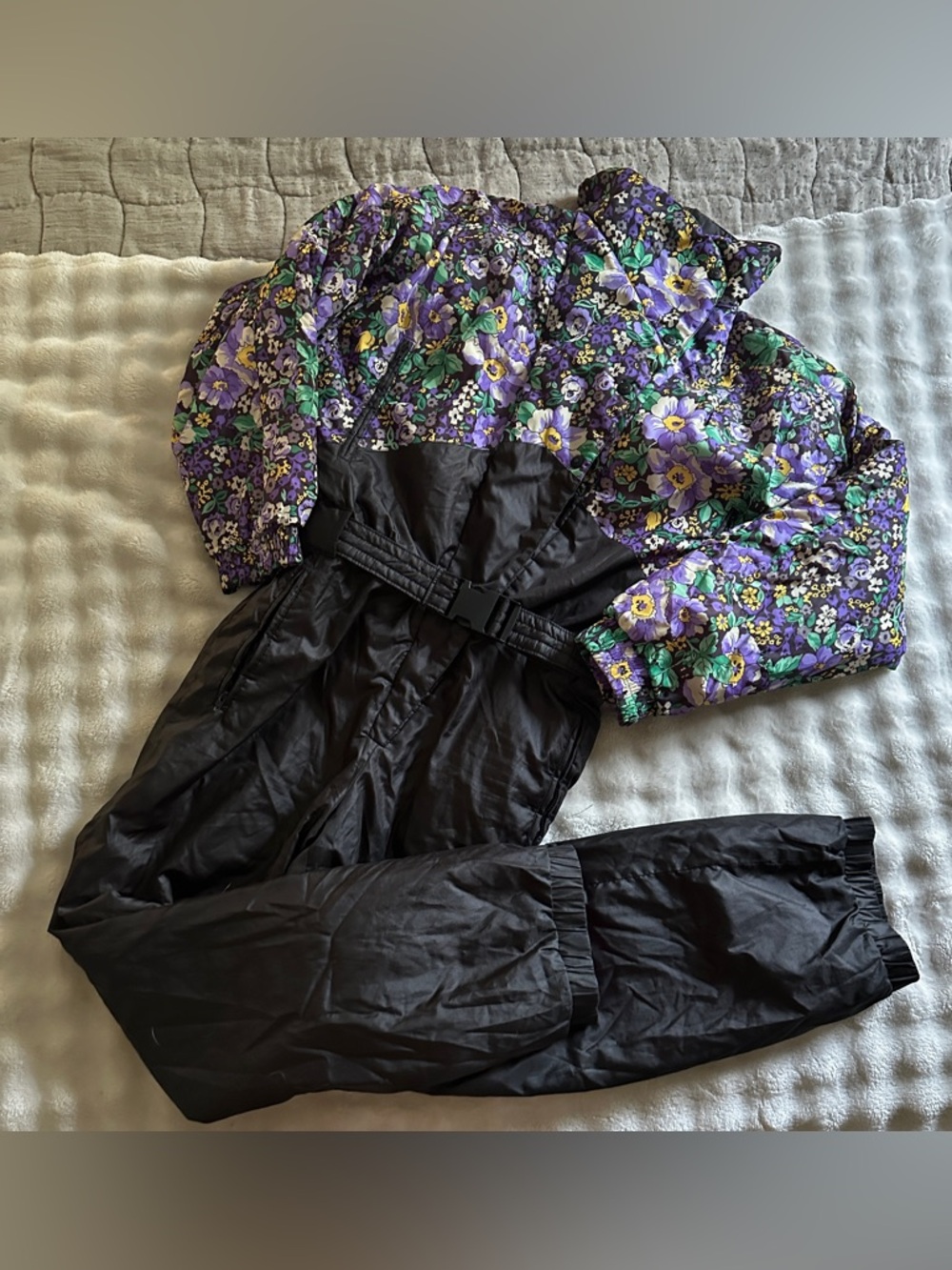 Vintage 90’s Fila Magic Line Floral Ski Suit